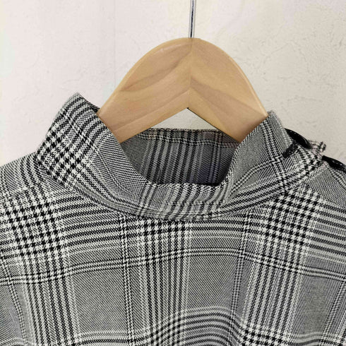 ザラ ZARA タンディテール 千鳥 グレンチェック ワンピース レディース JPN:L