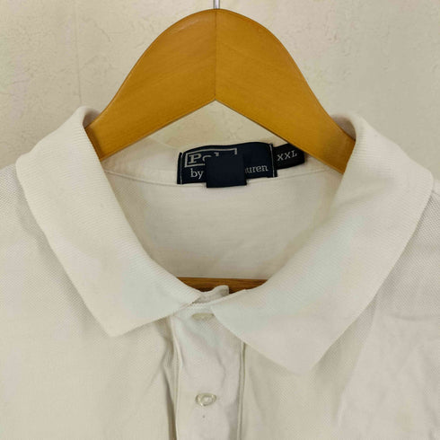 ポロバイラルフローレン Polo by RALPH LAUREN 90-00s スモールポニー刺繍 鹿の子 ポロシャツ メンズ XXL