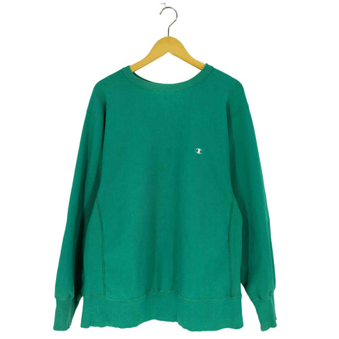 チャンピオン Champion 80s トリコタグ USA製 REVERSE WEAVE リバースウィーブ 目あり クルーネックスウェット メンズ import:XL