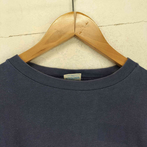 チャンピオン Champion 70-80s USA製 バータグ SUFFERN 両面プリントナンバリングTシャツ メンズ JPN:L