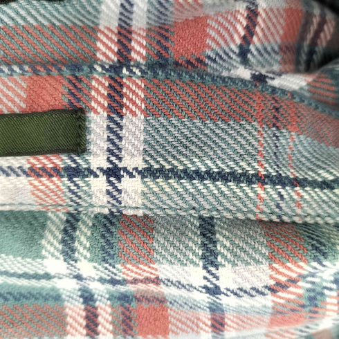 エディーバウアー Eddie Bauer SLIM FIT チェックネルシャツ メンズ TXL