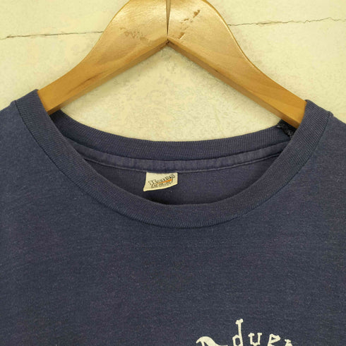 ヘインズ Hanes 70s 三角タグ USA製 両面プリントフロッキーナンバリングTシャツ メンズ JPN:M