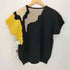 ピエールカルダン pierre cardin 70S デザイン コットン 半袖ニット レディース import:L