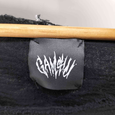 Gamchu 骨までお大事に綻びBoneロンT メンズ FREE
