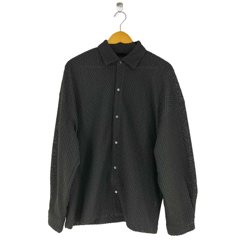 クレイル CLEL Balloon Sleeves Loose Lace Shirt メンズ JPN:S