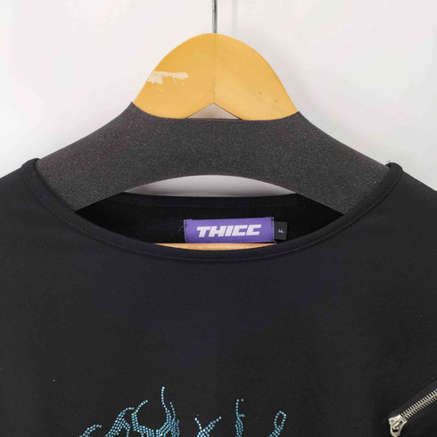 チック THICC ラインストーンデザイン S/S Tシャツ メンズ FREE