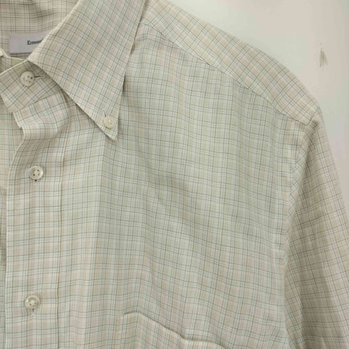 エルメネジルドゼニア Ermenegildo Zegna MILANO Slim ボタンダウンシャツ メンズ 43/17