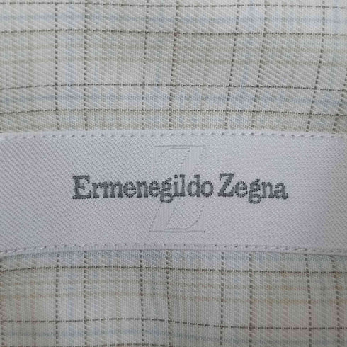 エルメネジルドゼニア Ermenegildo Zegna MILANO Slim ボタンダウンシャツ メンズ 43/17