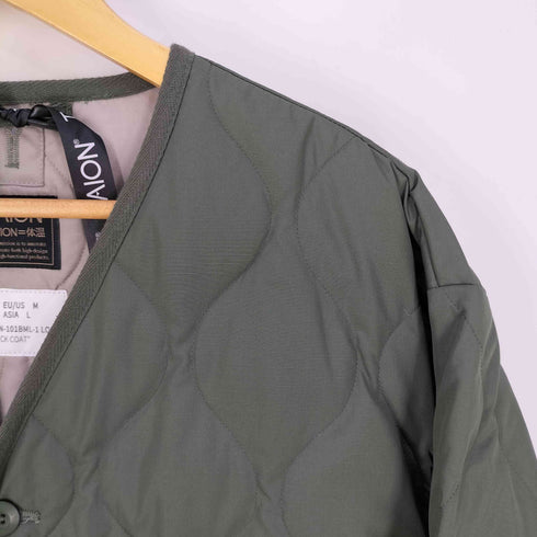 タイオン TAION MILITARY V NECK DOWN COAT ミリタリー Vネック ダウンコート メンズ EU US:M / ASIA:L