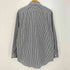 エルメネジルドゼニア Ermenegildo Zegna ホリゾンタルカラー ストライプ ドレスシャツ メンズ 44/17 1/2