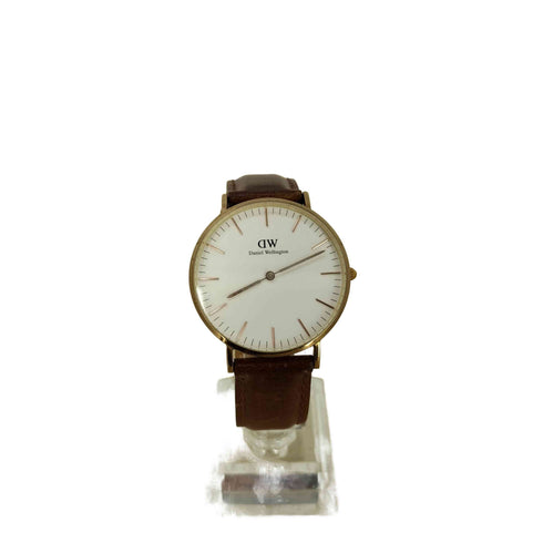 ダニエルウェリントン Daniel Wellington アナログ レザーベルトウォッチ メンズ ONE SIZE