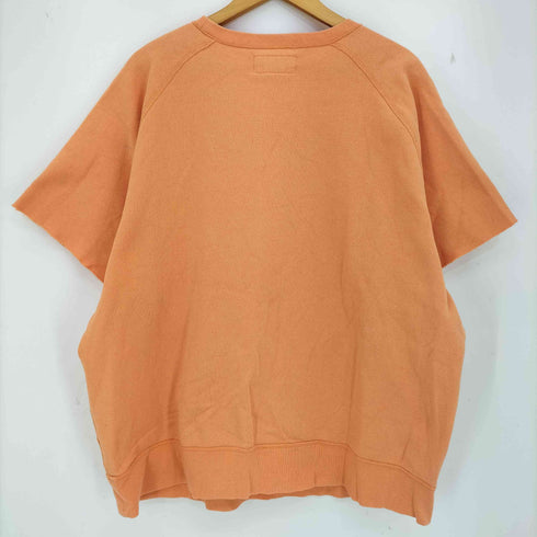 デニムアンドサプライ ラルフローレン DENIM & SUPPLY RALPH LAUREN カットオフ 半袖スウェット ペンキ加工 メンズ import:XXL
