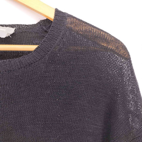 コムデギャルソンオム COMME des GARCONS HOMME AD1999 田中オム リネン メッシュ ニット プルオーバー メンズ