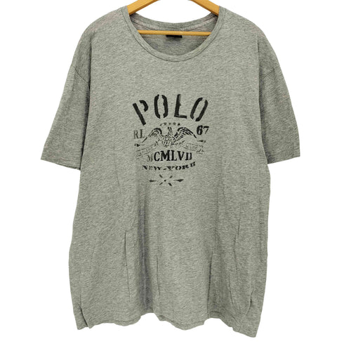 ポロラルフローレン POLO RALPH LAUREN ステンシル プリント Tシャツ メンズ import:XL