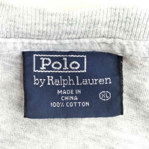 ポロラルフローレン POLO RALPH LAUREN ステンシル プリント Tシャツ メンズ import:XL