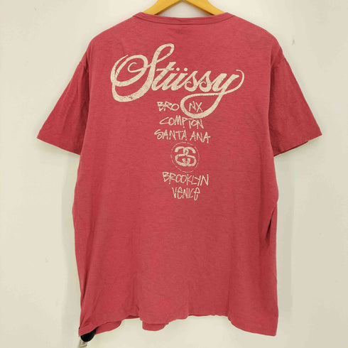ステューシー Stussy ランタグ ワールドツアー Tシャツ メンズ import:XL
