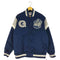 ミッチェルアンドネス mitchell&ness 裏地キルティング カレッジロゴ サテン スタジャン スタジアムジャケット メンズ import:L