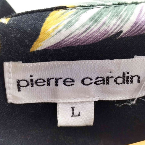 ピエールカルダン pierre cardin 90S レーヨン 花柄 半袖シャツ メンズ import:L