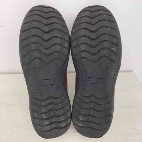 ゼニアスポーツ Zegna sport スクエアトゥ レザースニーカー メンズ US:11