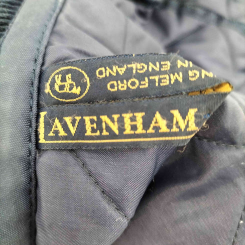 ラベンハム LAVENHAM 襟コーデュロイ キルティングジャケット メンズ 36