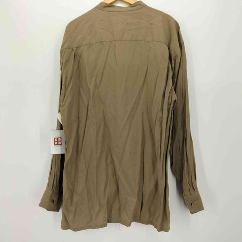 NEW STEP 00-90S 切替 L/S スタンドカラー シャツ メンズ