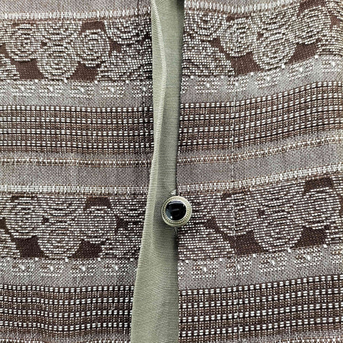 NEW STEP 00-90S 切替 L/S スタンドカラー シャツ メンズ