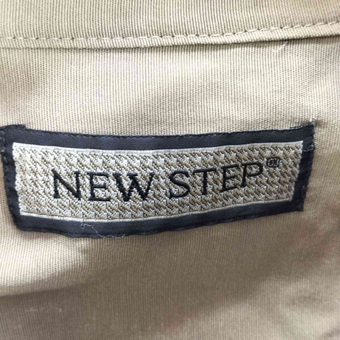 NEW STEP 00-90S 切替 L/S スタンドカラー シャツ メンズ