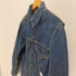 リーバイス Levis 70S 70505 4th スモール e 不均等 V 黒カン ボタン裏 525 刻印 ケアタグ デニム トラッカー ジャケット 濃紺 メンズ