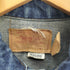 リーバイス Levis 70S 70505 4th スモール e 不均等 V 黒カン ボタン裏 525 刻印 ケアタグ デニム トラッカー ジャケット 濃紺 メンズ