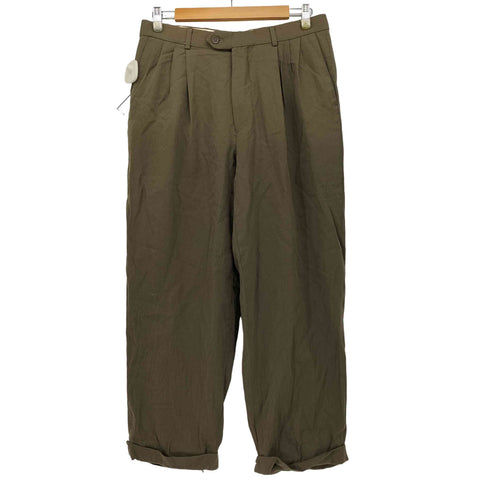 90S PAUL DIONE カナダ製 3タック ウール スラックス メンズ 32