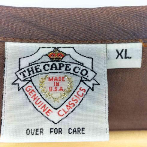 THE CAPE CO. USA製 玉虫色 S/S プルオーバー シャツ メンズ