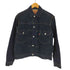 リーバイス Levis 90S USA製 507XX 1955年 2nd 復刻 モデル 両面 BIG E イエロー オレンジ ステッチ ボタン裏 555 刻印 バレンシア工場 紙パッチ デニム トラッカー ジャケット 1997年製 メンズ 40
