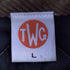 TWG 襟コーデュロイ キルティングジャケット メンズ import:L
