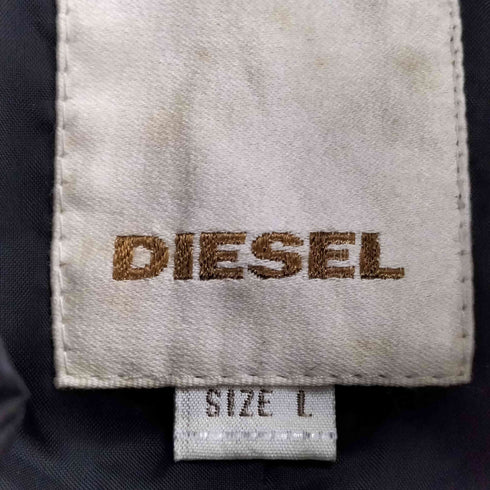 ディーゼル DIESEL ハイネック ミリタリー 中綿 パデッドジャケット メンズ import:L