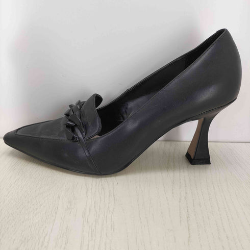 チャールズアンドキース CHARLES&KEITH チェーンデザイン ヒールパンプス レディース 24.5