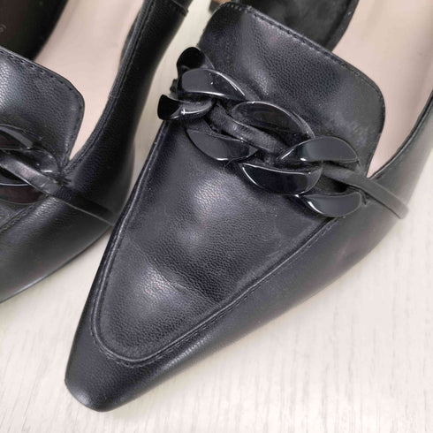 チャールズアンドキース CHARLES&KEITH チェーンデザイン ヒールパンプス レディース 24.5