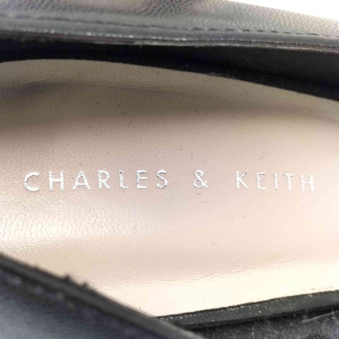 チャールズアンドキース CHARLES&KEITH チェーンデザイン ヒールパンプス レディース 24.5