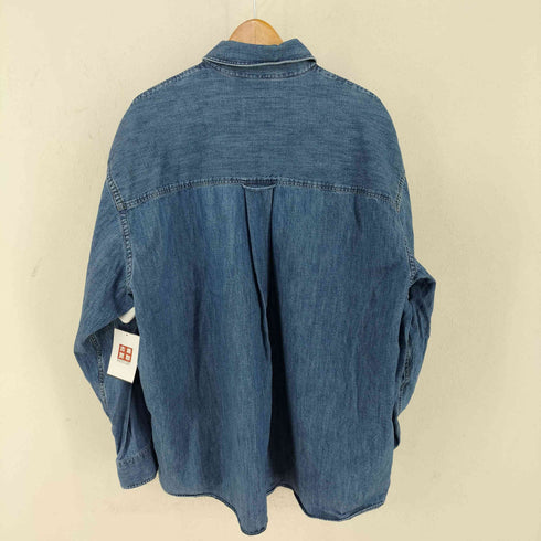 ザラ ZARA Chambray Shirt シャンブレーシャツ メンズ JPN:L