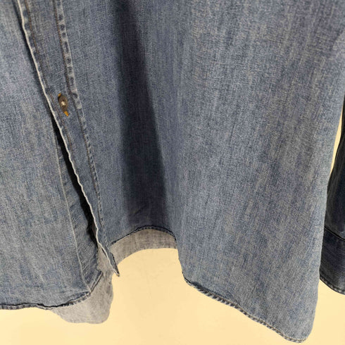 ザラ ZARA Chambray Shirt シャンブレーシャツ メンズ JPN:L