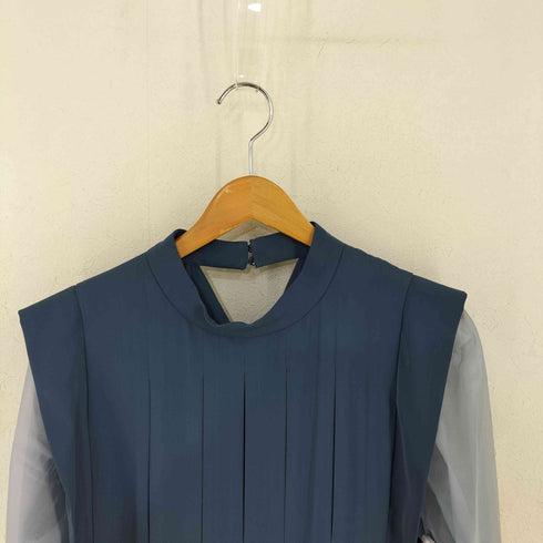 ルイルエブティック RUIRUE BOUTIQUE シアースリーブプリーツロングワンピース レディース