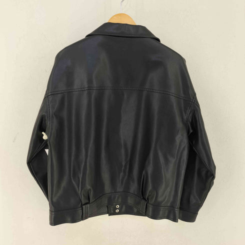 LOCODAYLL フェイクレザー ダブルライダースジャケット レディース JPN:XL