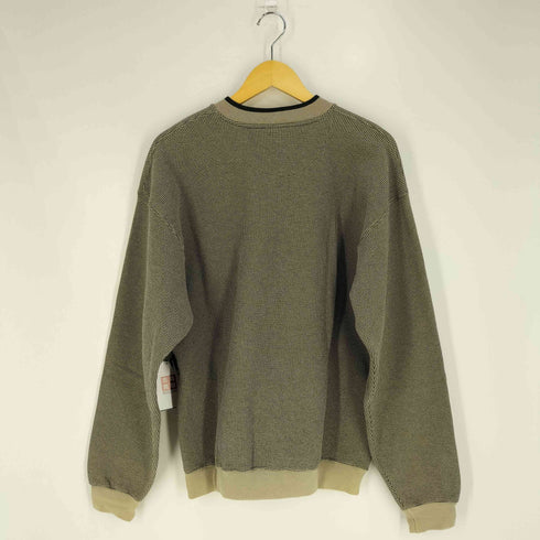 ラッセルアスレチック RUSSELL ATHLETIC 90s USA製 裏起毛 Vネック 鹿の子 スウェット メンズ import:L