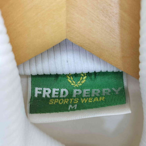 フレッドペリー FRED PERRY SPORTSWEAR 80S 緑タグ 月佳樹刺繍ロゴ トラックジャケット レディース JPN:M
