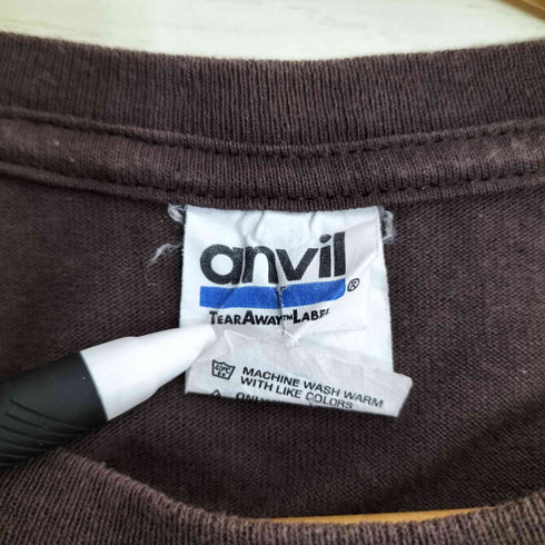 アンビル Anvil 海外番組プリント クルーネックTシャツ メンズ import:L