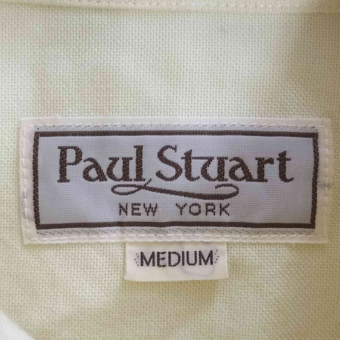 ポールスチュアート Paul Stuart 90s 刺繍 ショートスリーブ ボタンダウンシャツ メンズ import:M