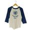 ソフィー SOFFE 80-90s USA製 プリント シングルステッチ ラグランスリーブ Tシャツ メンズ import:M