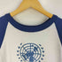ソフィー SOFFE 80-90s USA製 プリント シングルステッチ ラグランスリーブ Tシャツ メンズ import:M