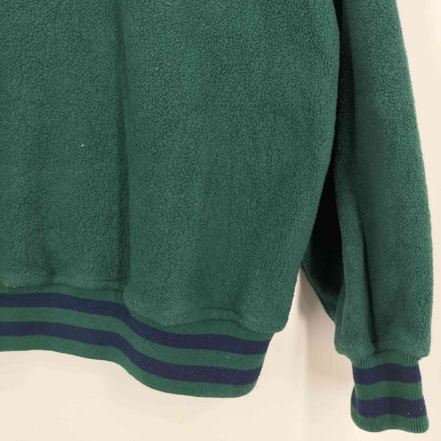 SDI 90s ワッペン ハーフジップ フリース プルオーバー メンズ import:M
