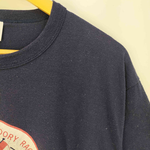 ラッセルアスレチック RUSSELL ATHLETIC 80-90s USA製 袖シングルステッチ プリント クルーネックTシャツ メンズ import:L