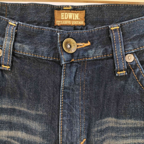 エドウィン EDWIN EXCLUSIVE VINTAGE ユーズド加工 デニムパンツ メンズ 32